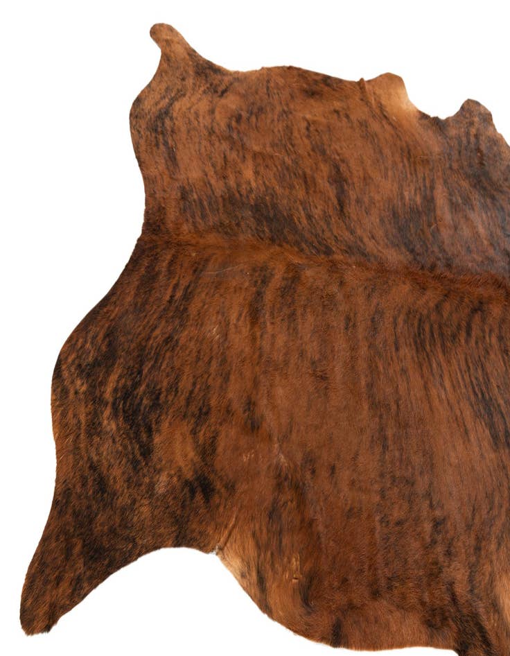Detail image of  5' 11 x 7' 1 Cowhide Leather Rug