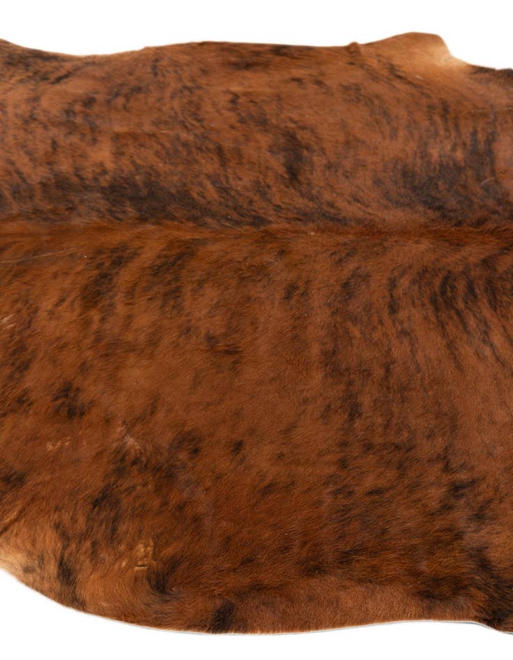 Detail image of  5' 11 x 7' 1 Cowhide Leather Rug