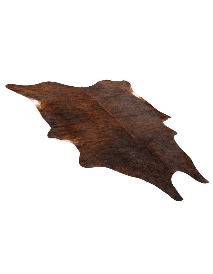 Detail image of  6' 1 x 6' 10 Cowhide Leather Rug