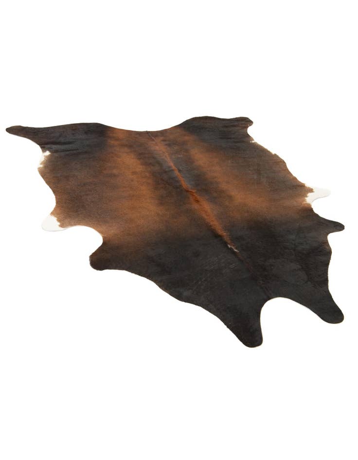 Detail image of  5' 9 x 6' 6 Cowhide Leather Rug