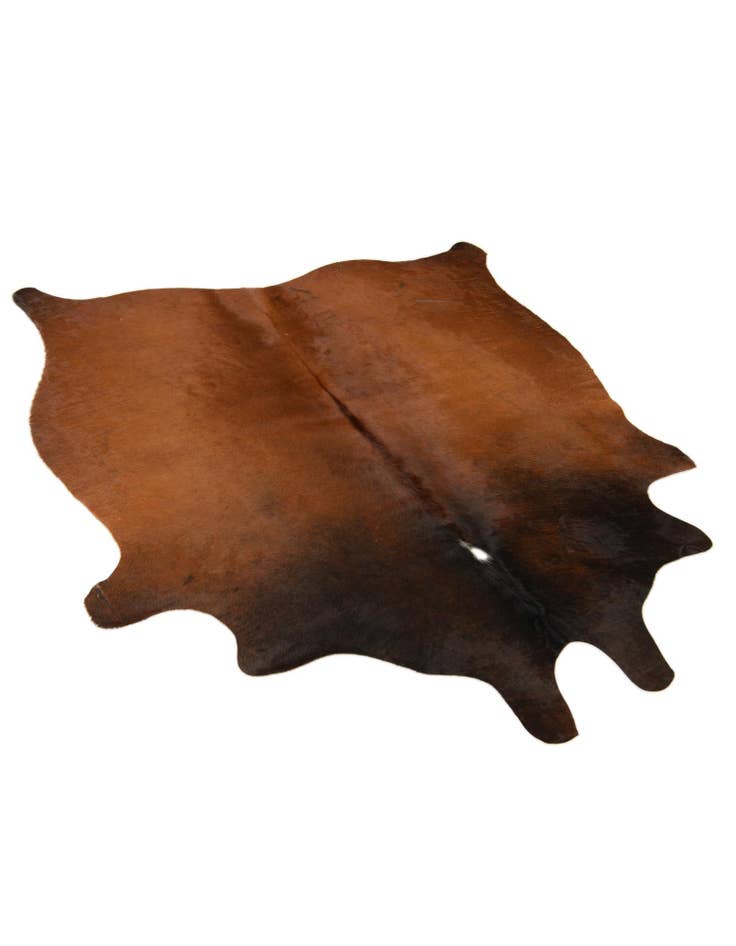 Detail image of  4' 4 x 5' 1 Cowhide Leather Rug