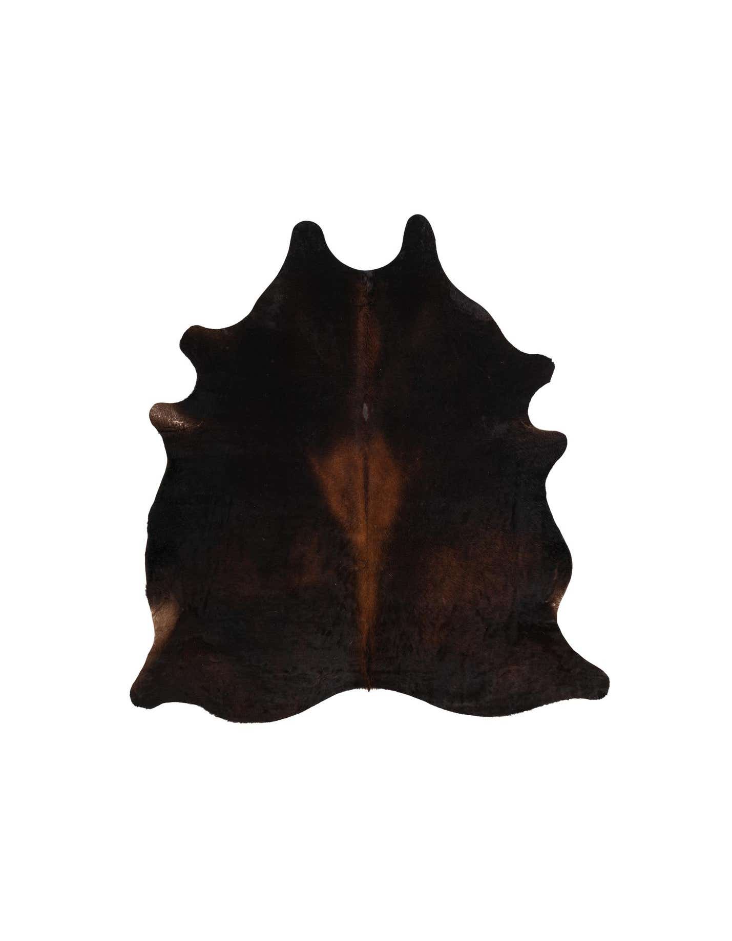 Primary image  6' 6 x 7' 4 Cowhide Leather Rug