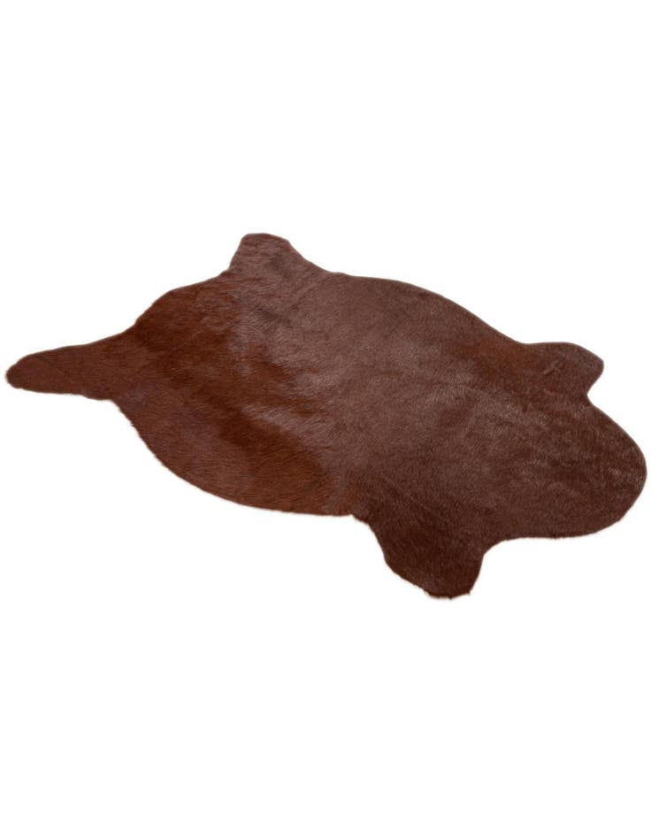 Detail image of  2' 2 x 2' 11 Cowhide Leather Rug