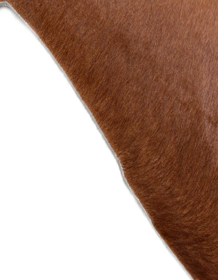 Detail image of  2' 2 x 2' 11 Cowhide Leather Rug