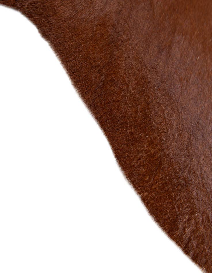 Detail image of  2' 2 x 2' 11 Cowhide Leather Rug