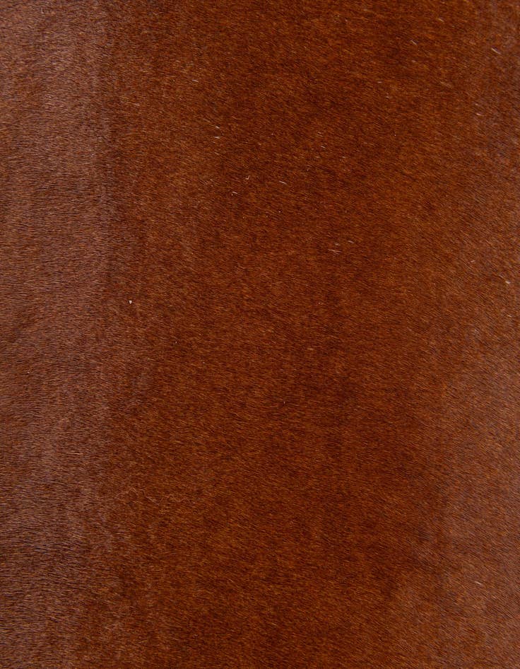 Detail image of  2' 2 x 2' 11 Cowhide Leather Rug