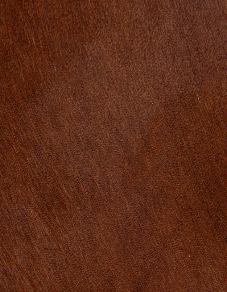 Detail image of  2' 2 x 2' 11 Cowhide Leather Rug