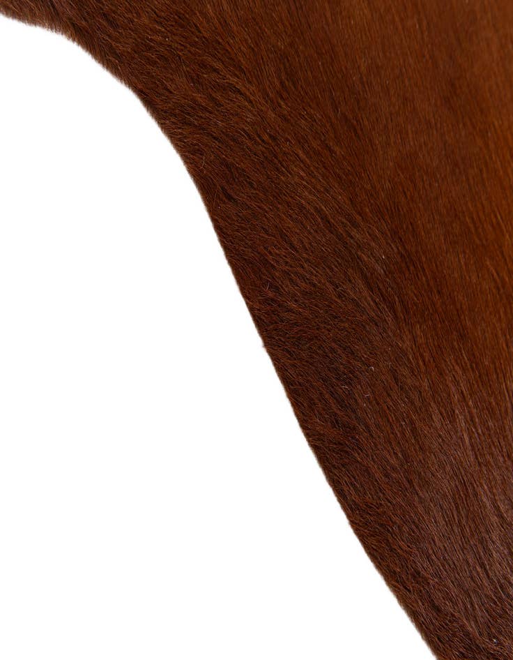 Detail image of  2' 2 x 2' 11 Cowhide Leather Rug