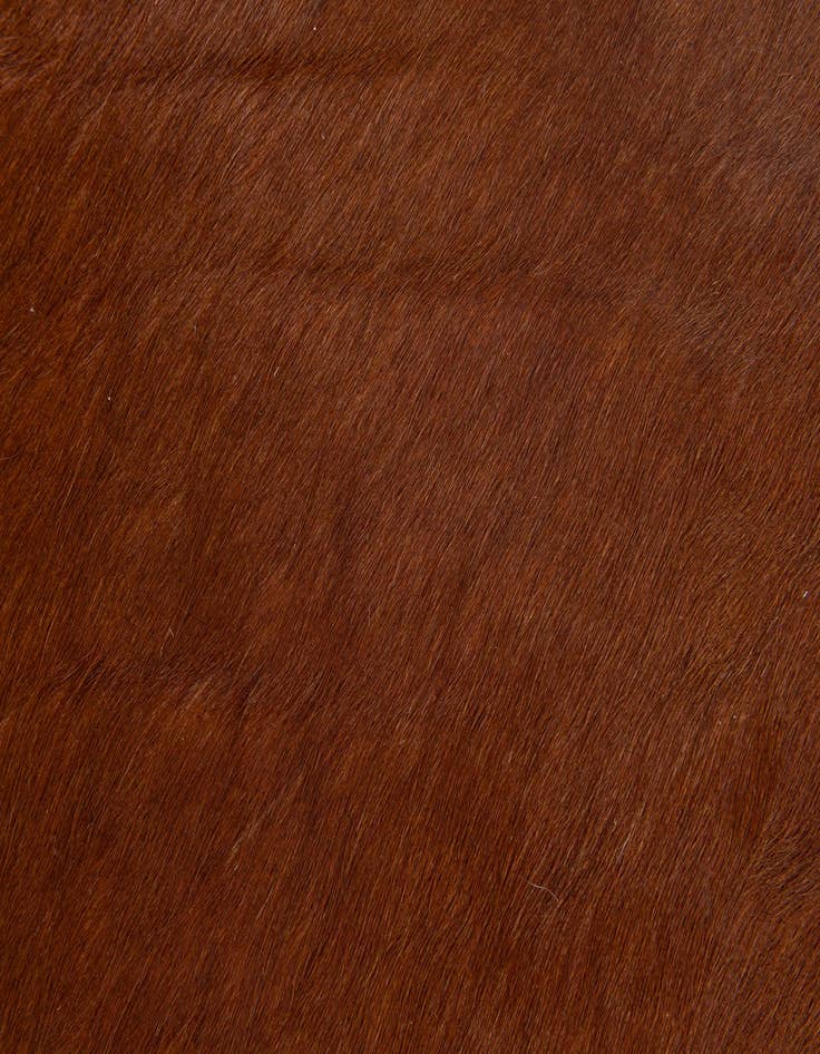 Detail image of  2' 2 x 2' 11 Cowhide Leather Rug