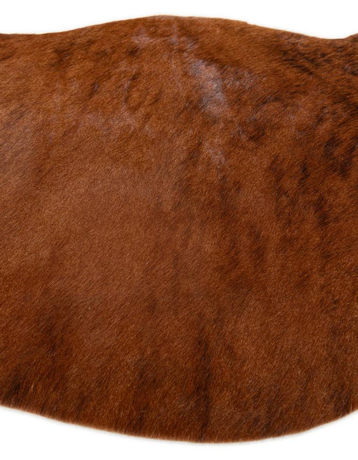 Detail image of  2' 2 x 2' 11 Cowhide Leather Rug