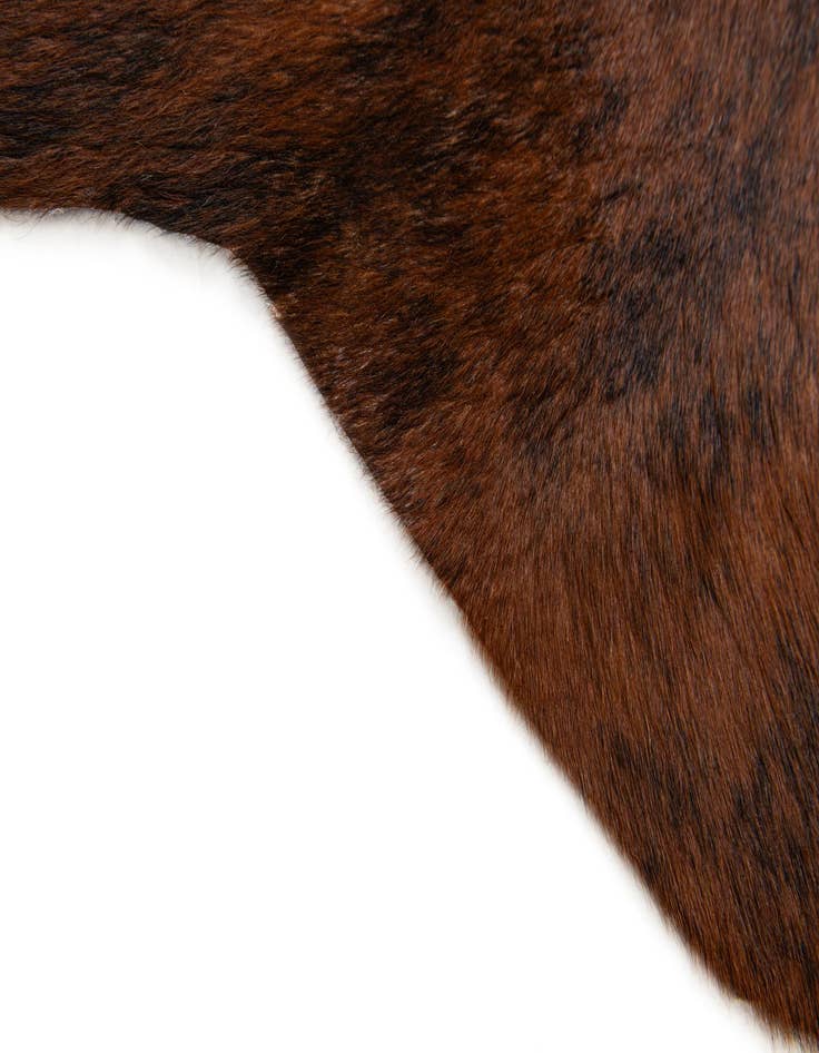 Detail image of  2' 2 x 2' 11 Cowhide Leather Rug