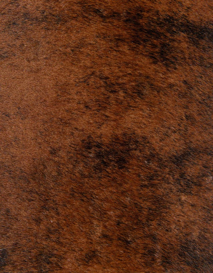 Detail image of  2' 2 x 2' 11 Cowhide Leather Rug