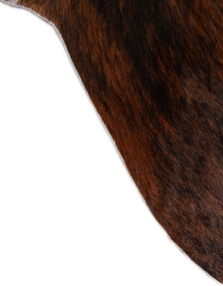 Detail image of  2' 2 x 2' 11 Cowhide Leather Rug