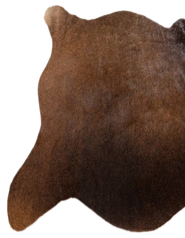 Detail image of  2' 2 x 2' 11 Cowhide Leather Rug
