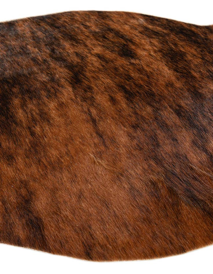 Detail image of  1' 7 x 2' 6 Cowhide Leather Rug