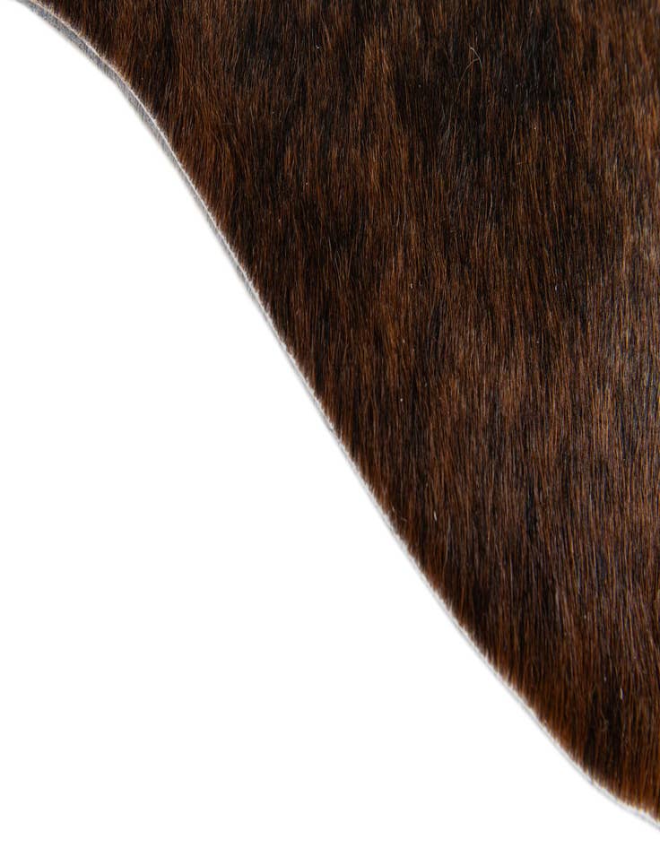 Detail image of  1' 6 x 2' 5 Cowhide Leather Rug