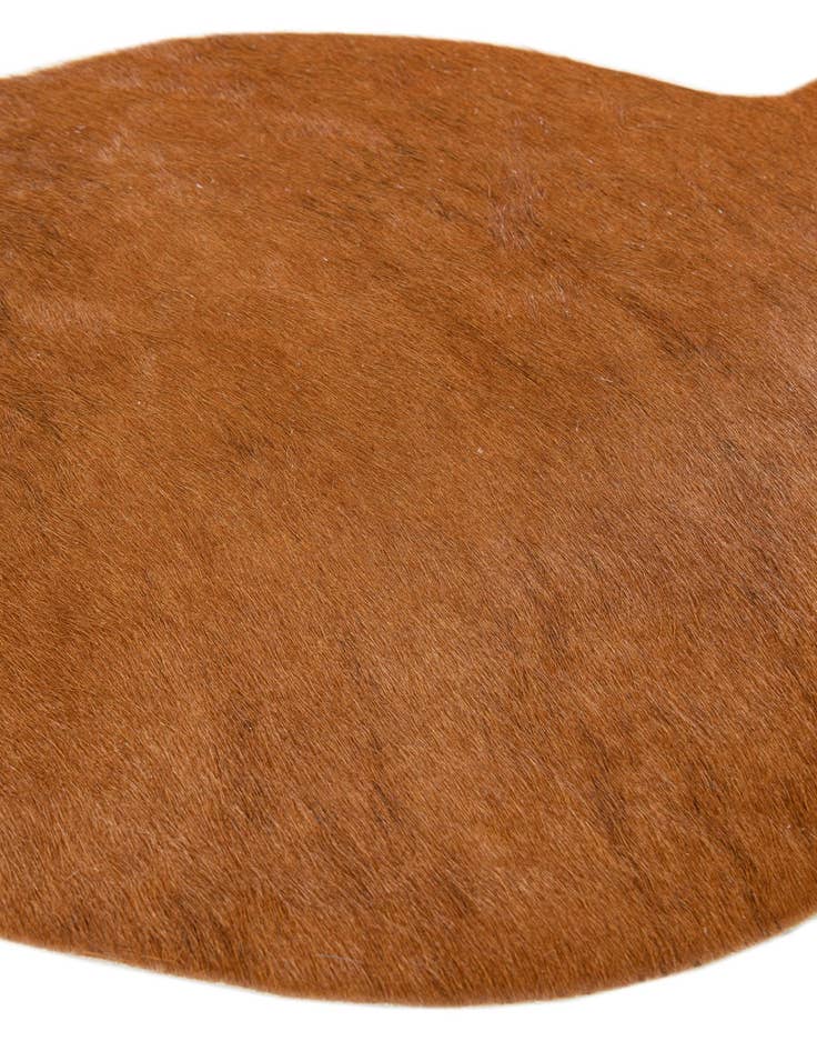 Detail image of  1' 7 x 2' 5 Cowhide Leather Rug