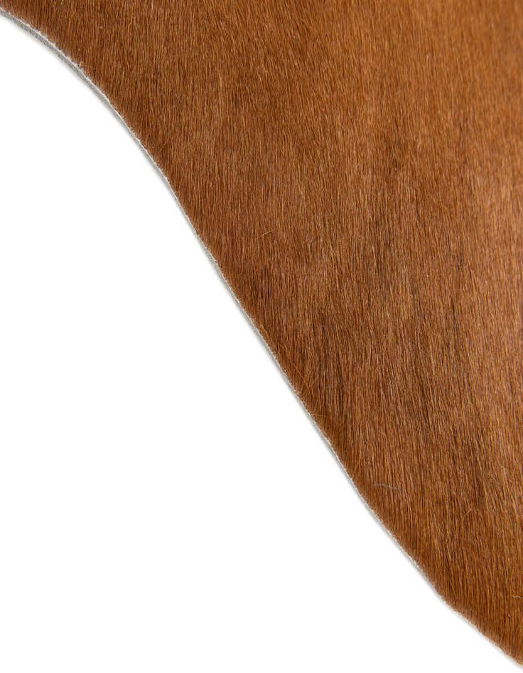 Detail image of  1' 7 x 2' 5 Cowhide Leather Rug