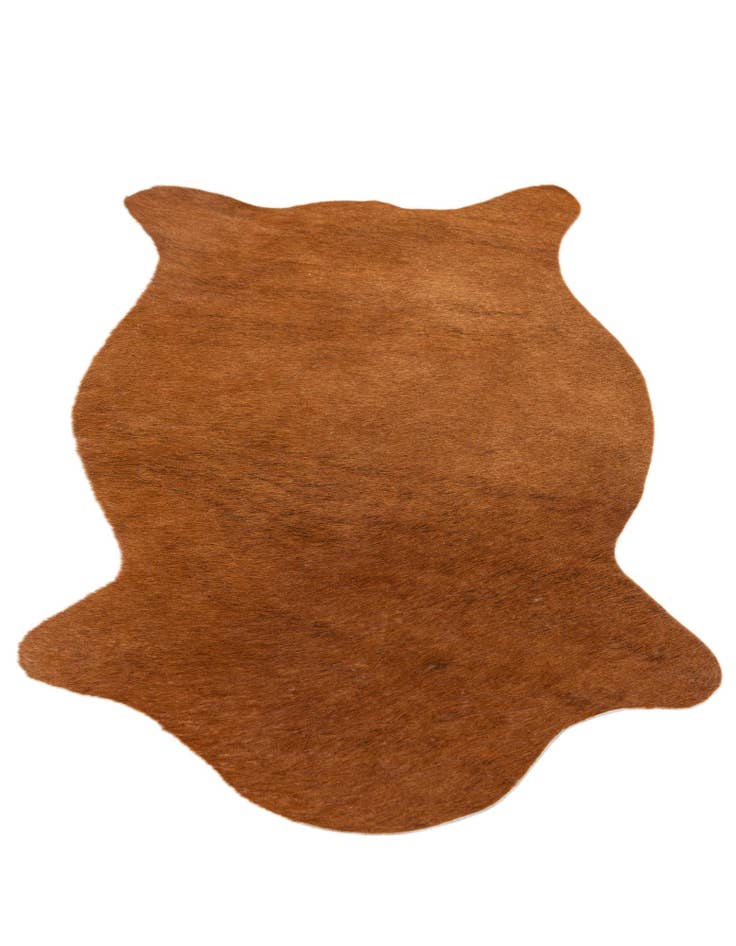 Detail image of  1' 7 x 2' 5 Cowhide Leather Rug