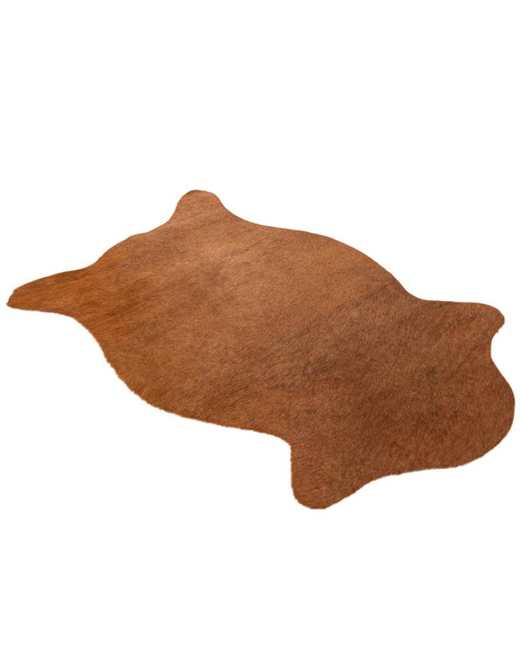 Detail image of  1' 7 x 2' 5 Cowhide Leather Rug