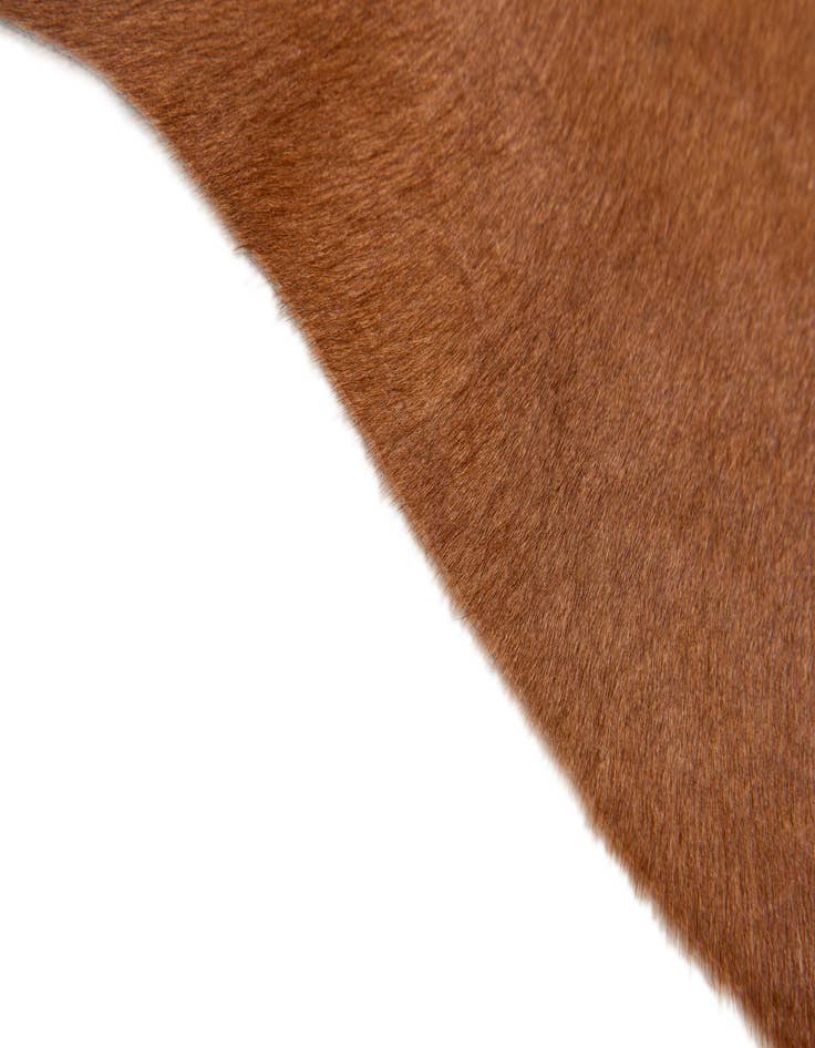 Detail image of  1' 8 x 2' 7 Cowhide Leather Rug