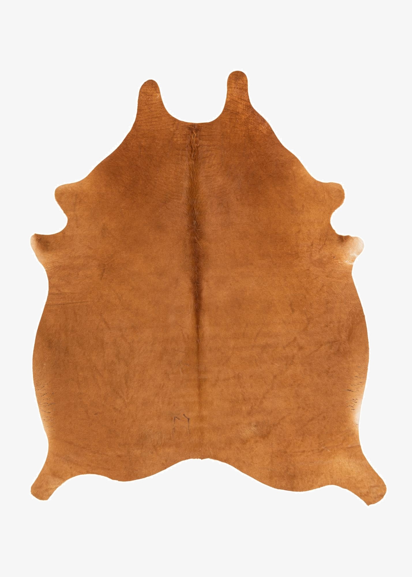  5' 5 x 6' 5 Cowhide Leather Rug