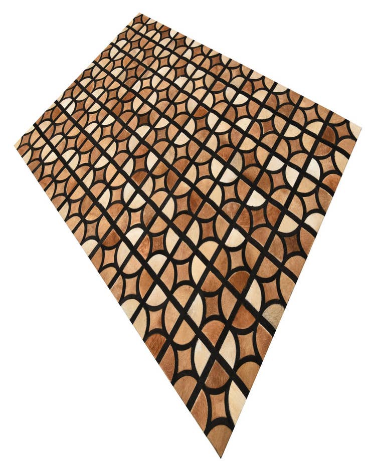 Detail image of  5' x 7' 10 Cowhide Rug