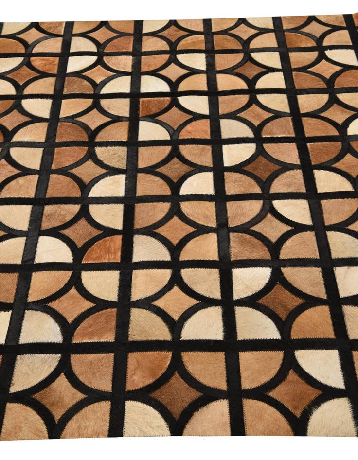 Detail image of  5' x 7' 10 Cowhide Rug