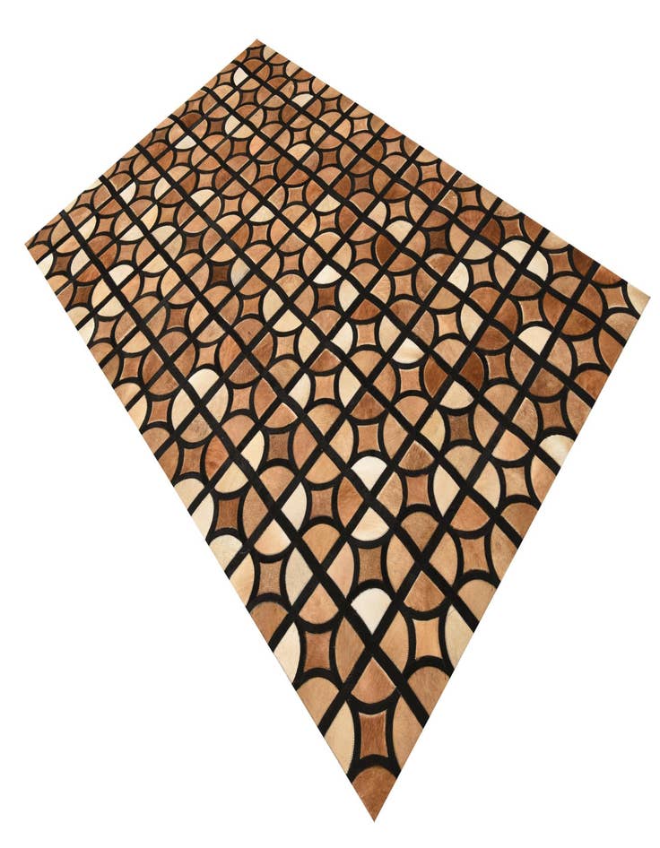 Detail image of  5' x 7' 10 Cowhide Rug