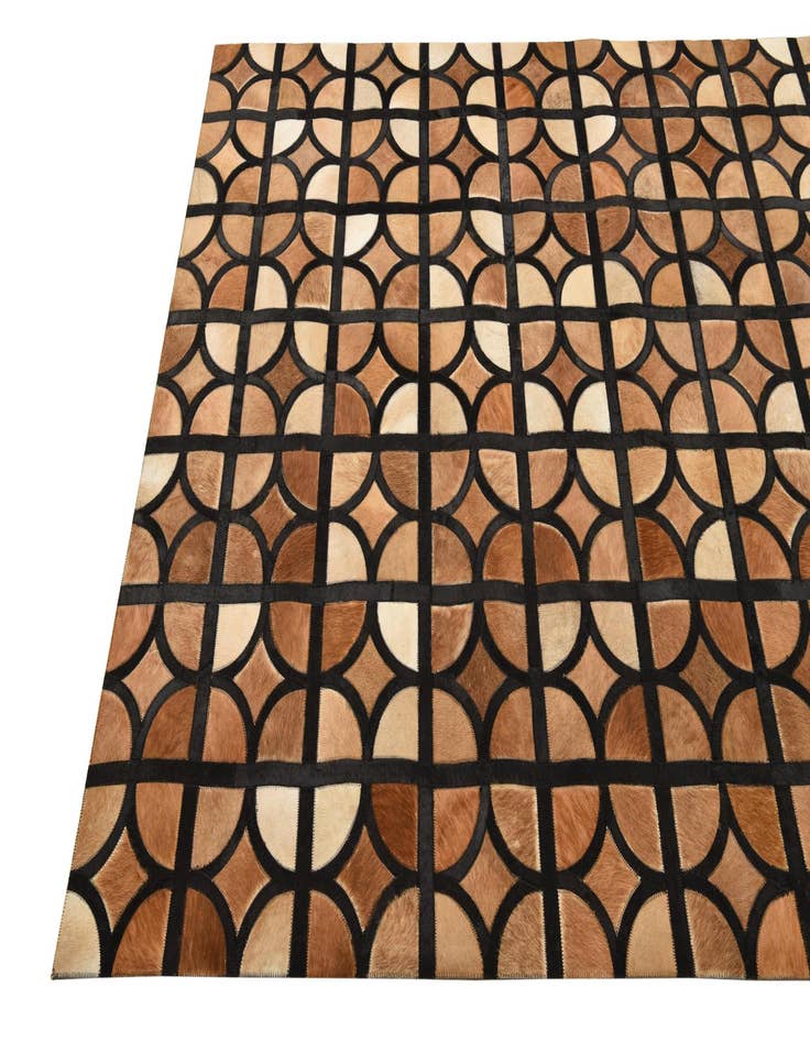 Detail image of  5' x 7' 10 Cowhide Rug