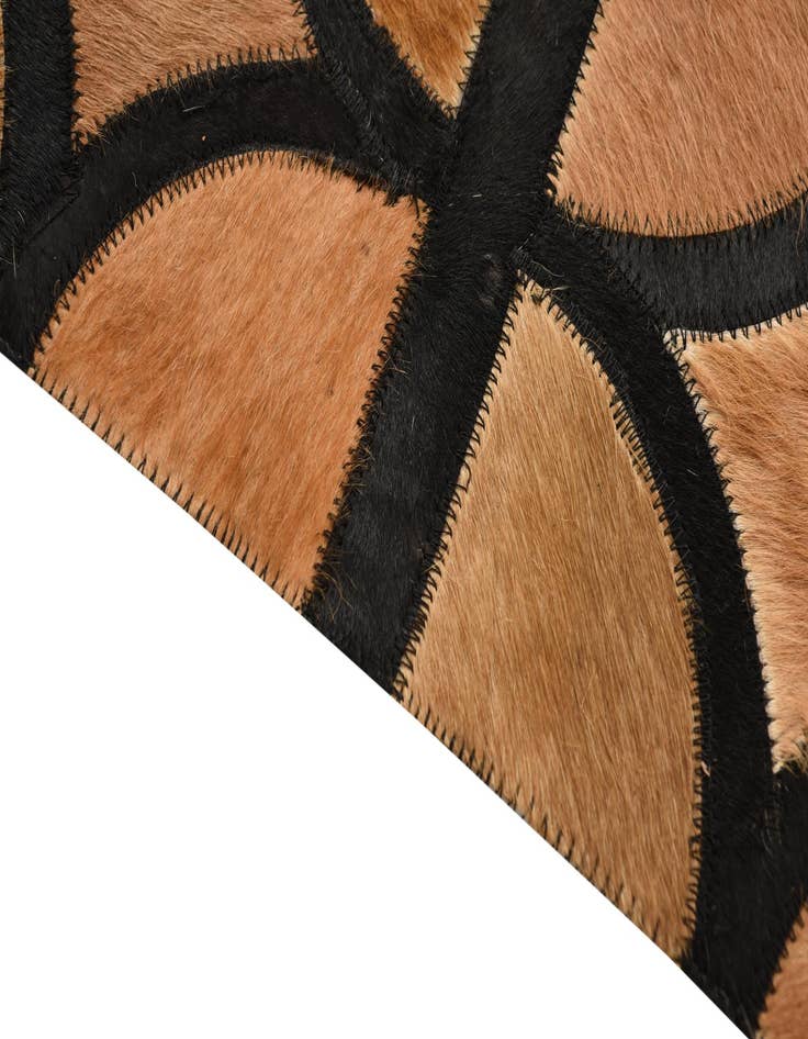 Detail image of  5' x 7' 10 Cowhide Rug