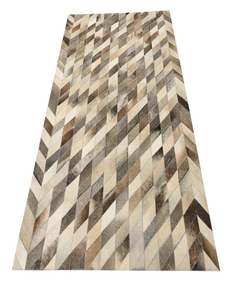 Detail image of  4' 9 x 6' 10 Cowhide Rug