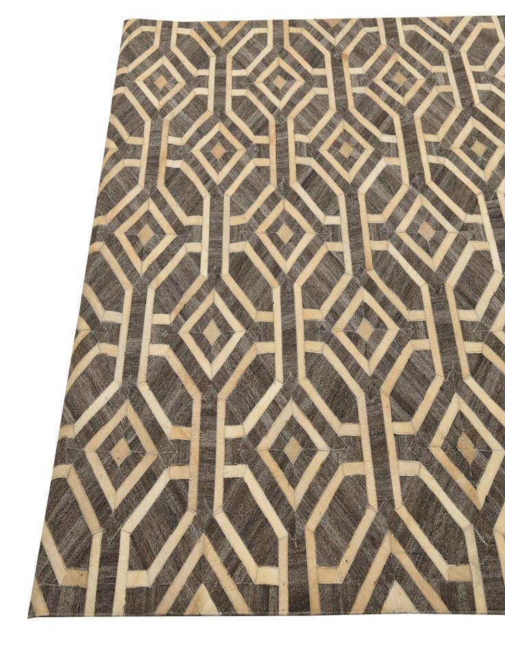 Detail image of  5' x 7' 8 Cowhide Rug