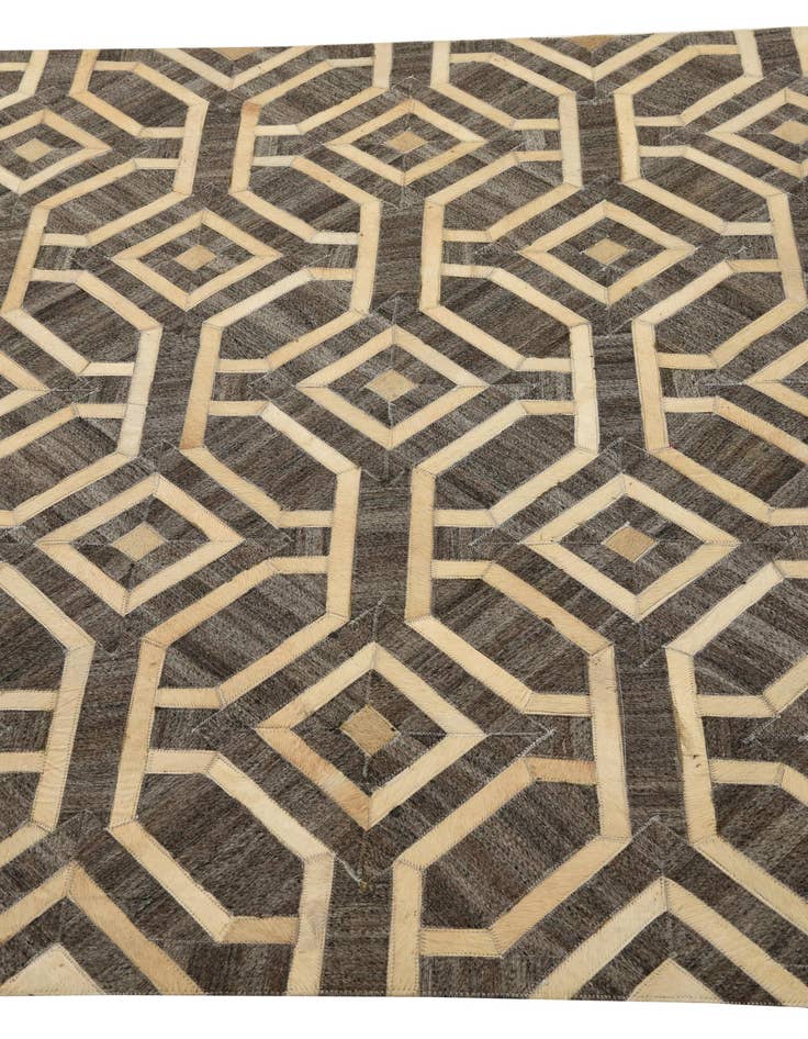 Detail image of  5' x 7' 8 Cowhide Rug