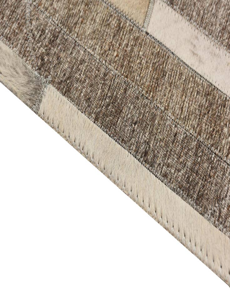 Detail image of  5' 1 x 7' 10 Cowhide Rug