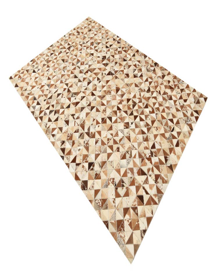 Detail image of  5' 4 x 7' 7 Cowhide Rug