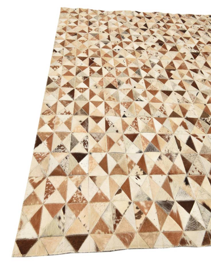 Detail image of  5' 4 x 7' 7 Cowhide Rug