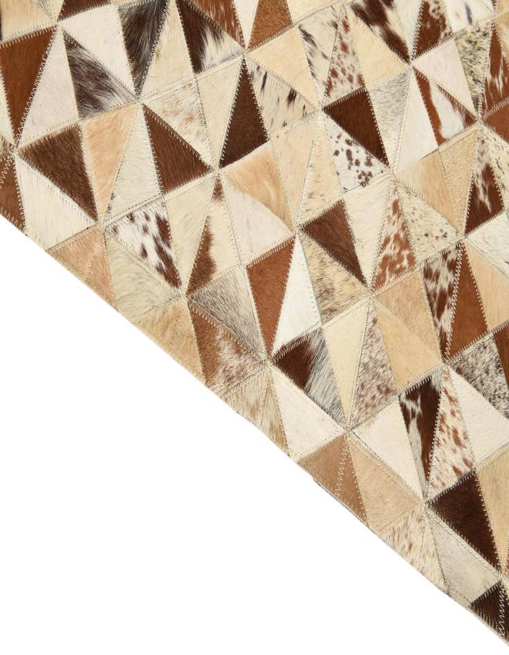 Detail image of  5' 4 x 7' 7 Cowhide Rug
