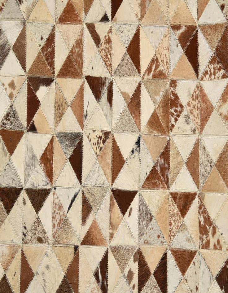 Detail image of  5' 4 x 7' 7 Cowhide Rug