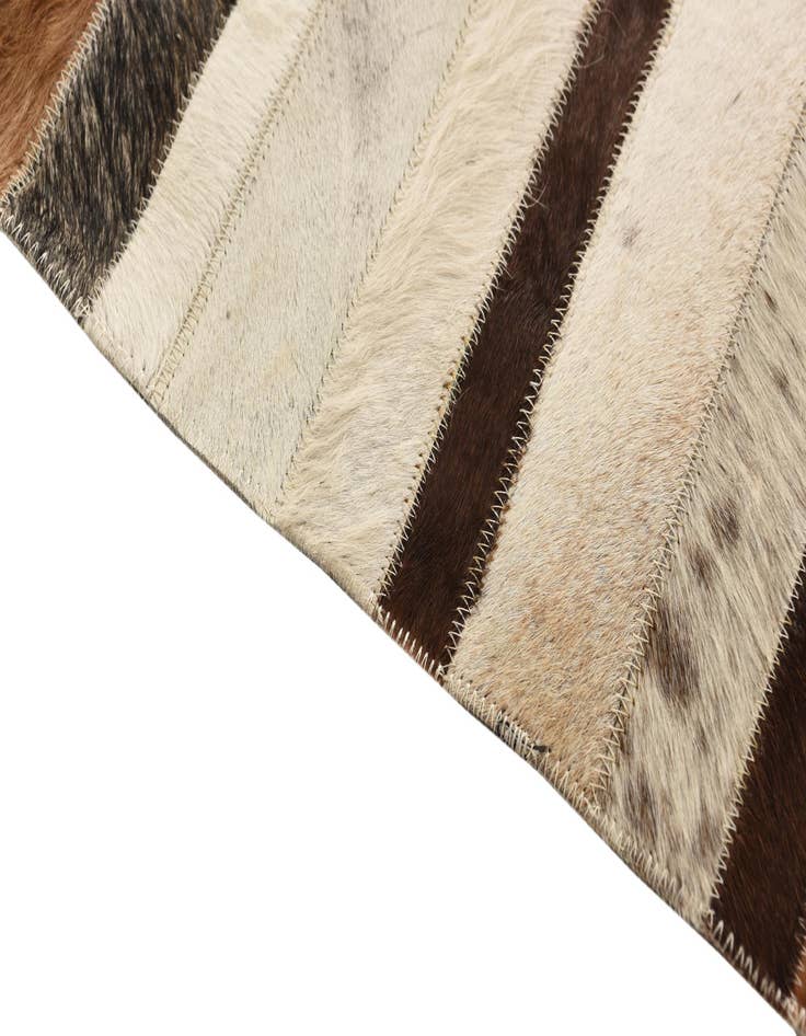 Detail image of  5' 2 x 8' Cowhide Rug