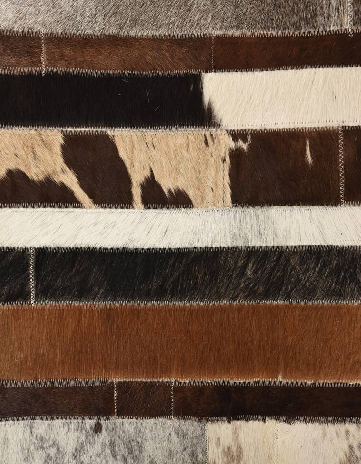Detail image of  5' 2 x 8' Cowhide Rug