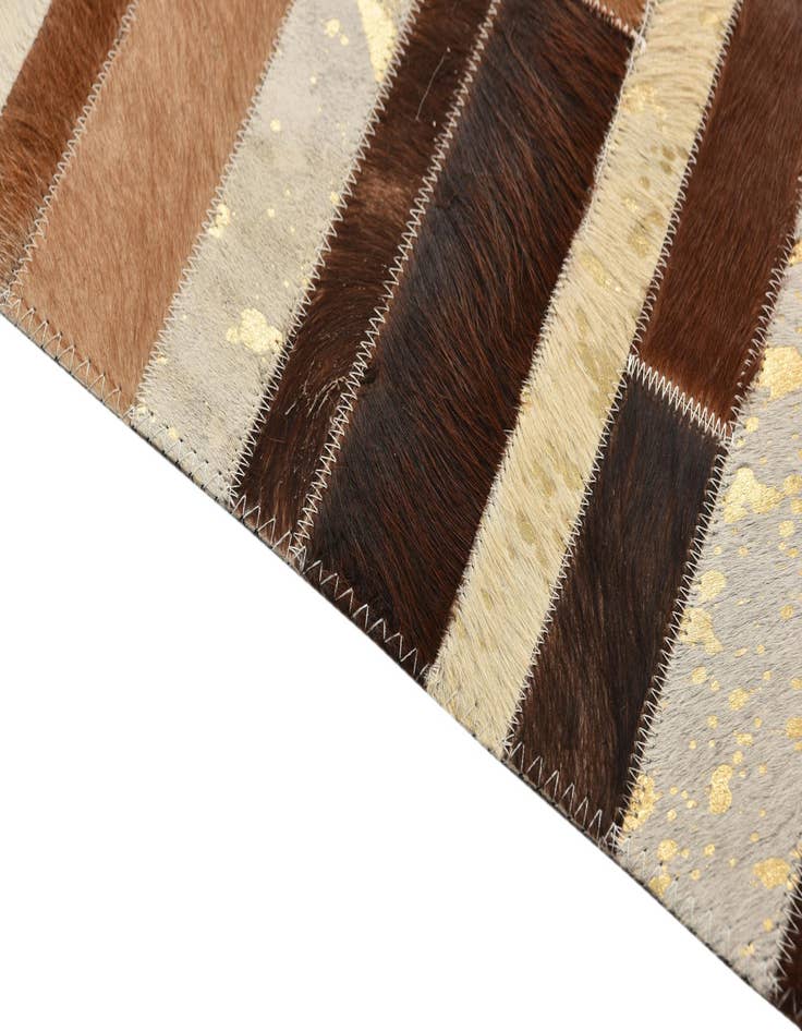 Detail image of  5' 1 x 8' Cowhide Rug