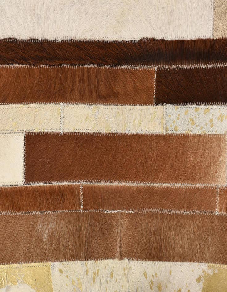 Detail image of  5' 1 x 8' Cowhide Rug