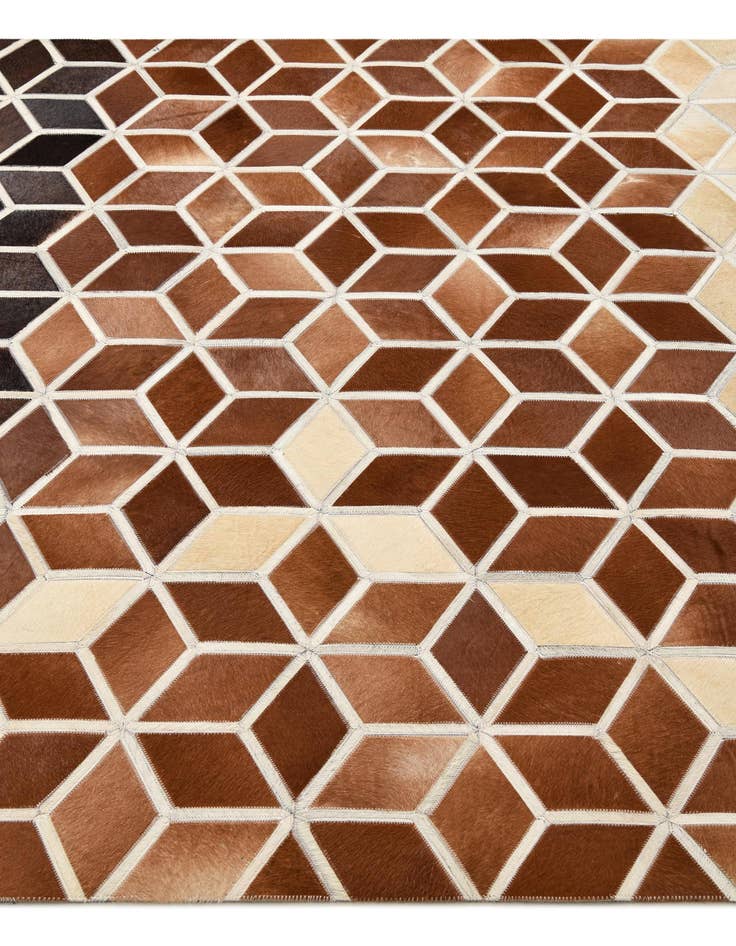 Detail image of  5' 2 x 7' 10 Cowhide Rug