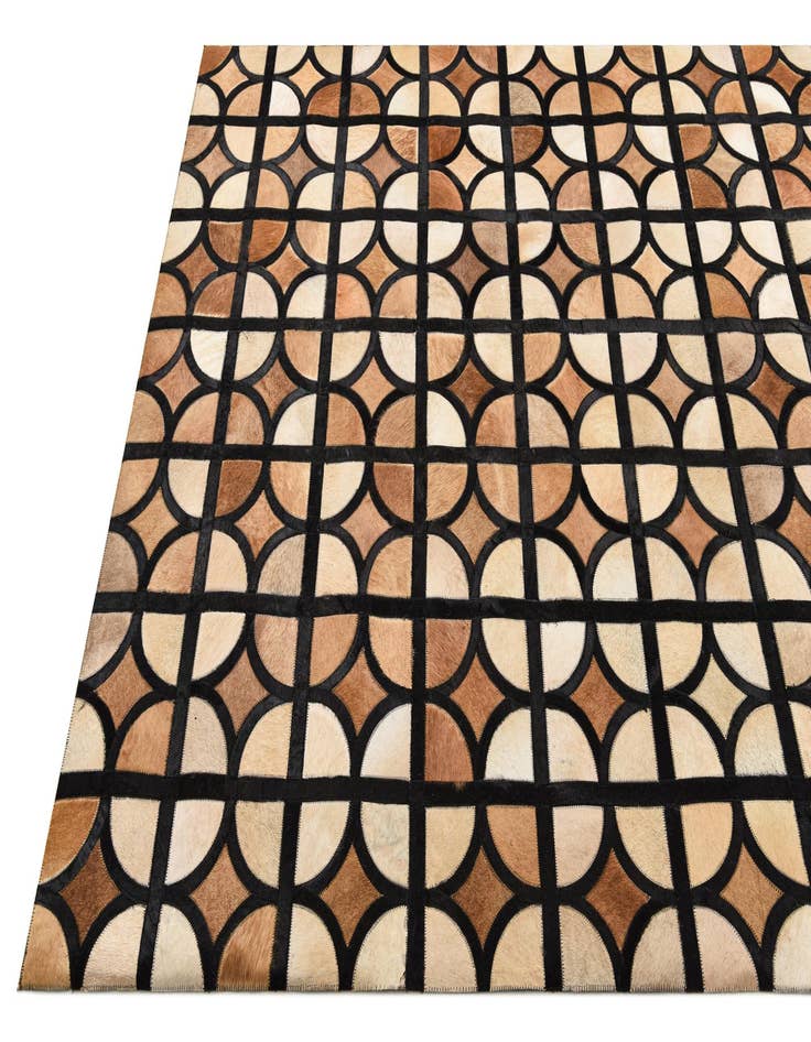 Detail image of  5' x 7' 10 Cowhide Rug