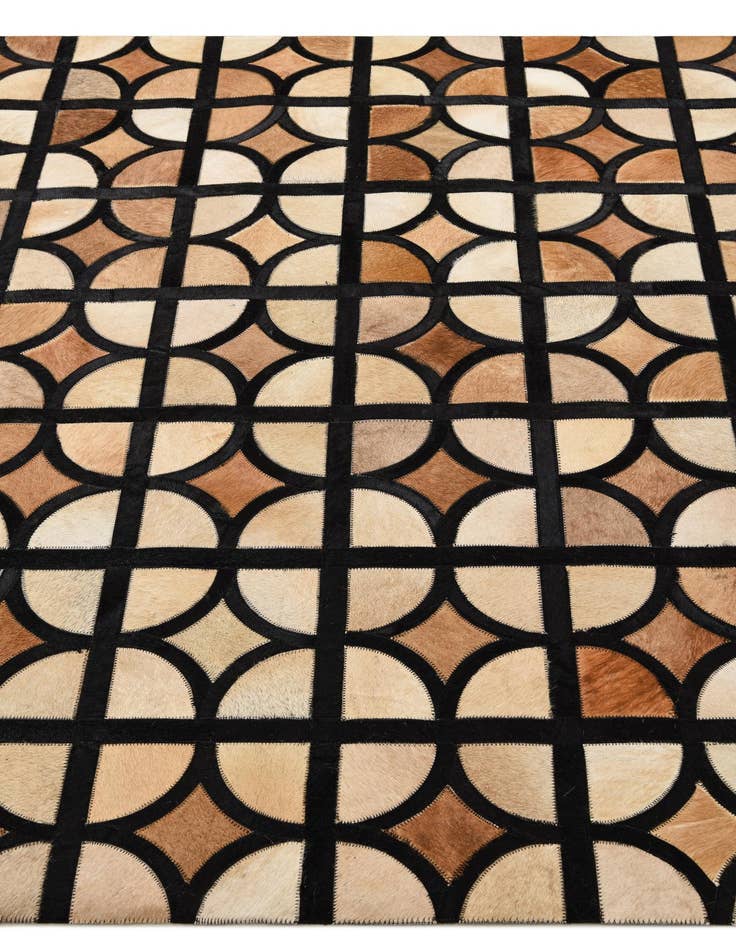 Detail image of  5' x 7' 10 Cowhide Rug