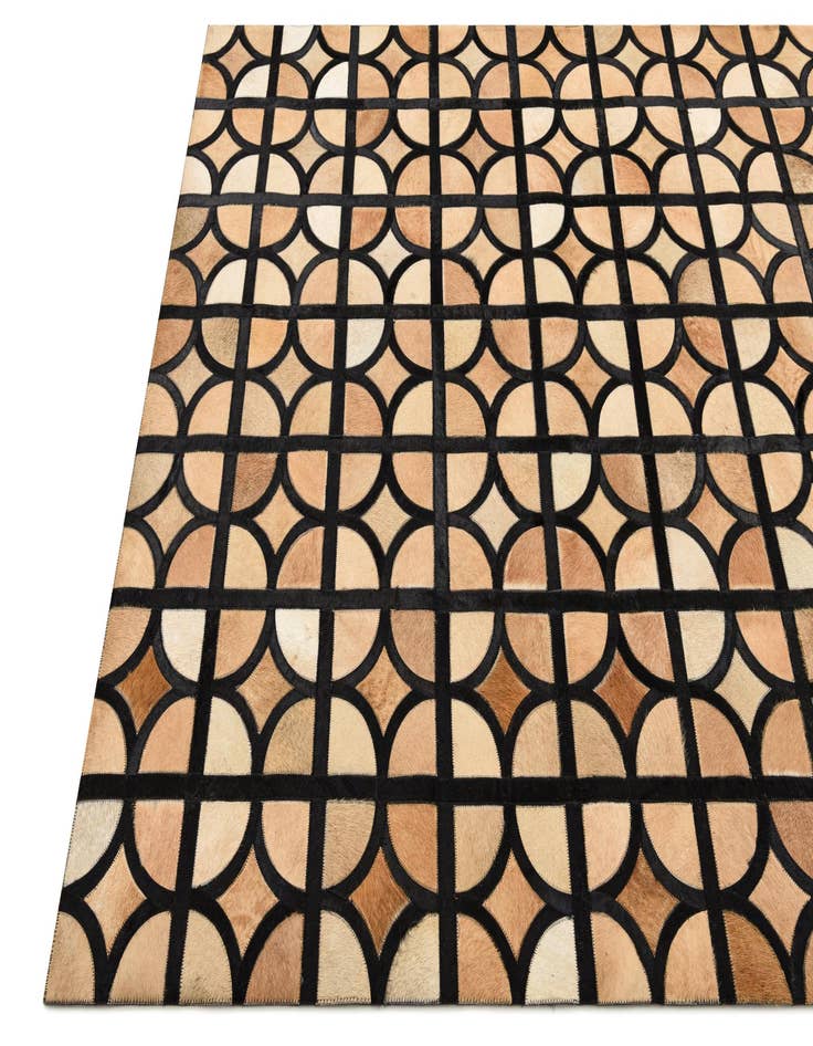 Detail image of  5' x 7' 10 Cowhide Rug