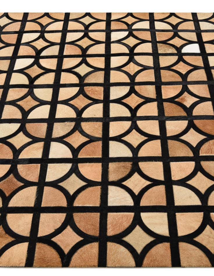 Detail image of  5' x 7' 10 Cowhide Rug