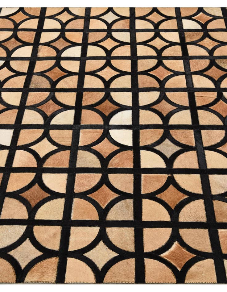 Detail image of  5' x 7' 9 Cowhide Rug