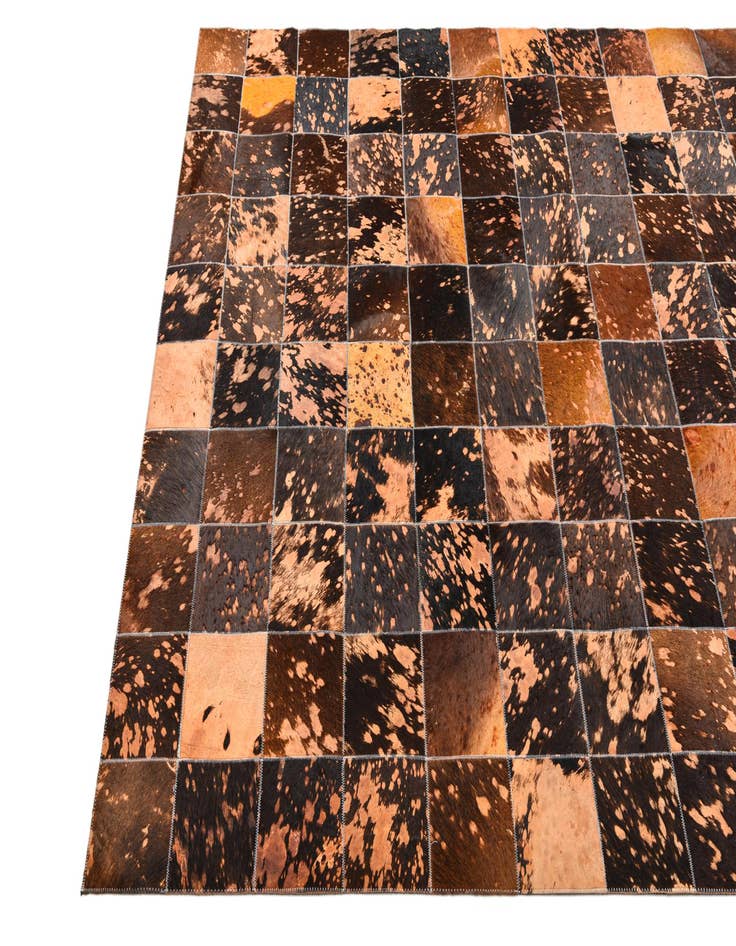 Detail image of  4' 10 x 7' 9 Cowhide Rug